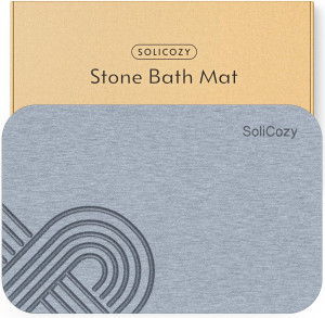 Stone Bath Mat – Diatomaceous Earth Quick Drying N...