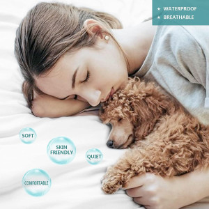 Mattress Protector Full Size Waterproof Mattress C...