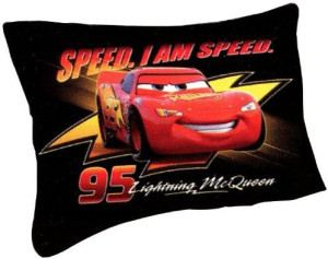 Disney Cars Pillow Sham in Black