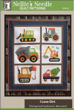 Nellie's Needle Love Dirt Quilt Ptrn