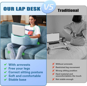 Reading Pillow, Laptop Lap Desk, Lap Desk with Cus...
