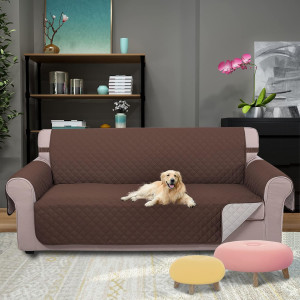 U-NICE HOME Reversible Sofa Cover Couch Cover for...