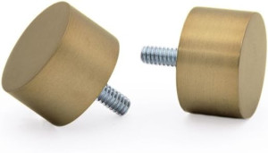 Ivilon Drapery Window Curtain Rod - End Cap Style...