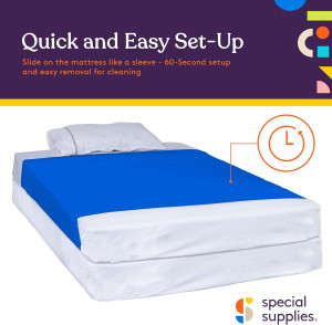 Special Supplies Sensory Bed Sheet for Kids Compre...