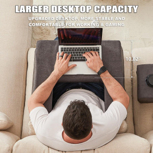 Lap Desk Pillow for Laptop, Large Reading Pillow f...