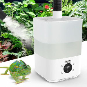 hygger Reptile Humidifier with 2 in-1 Hygrometer &...