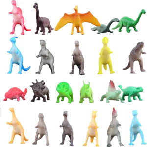 82 Piece Mini Dinosaur Toy Set for Dino Party Favo...