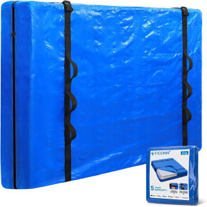 TICONN Mattress Bags for Moving, King Mattress Cov...