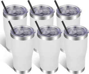 VEGOND 20oz Tumbler Stainless Steel Tumbler Cup wi...