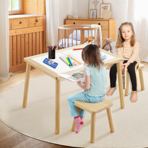 Beright Wooden Step Stool for Kids, Children's Sto...