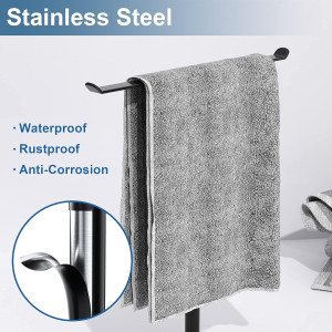 Towel Rack T-Shape Hand Holder for Bathroom,Headba...