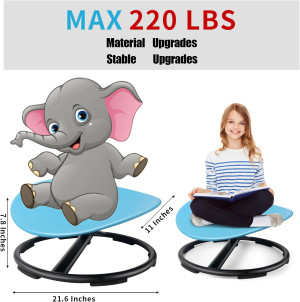 Kids Sensory Swivel Chair, Autism Sensory Chair, S...