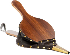 Fireplace Bellows 17"x7.5" Large Wood Air Blower C...