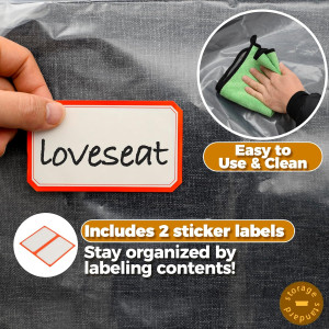 Plastic Furniture Covers for Moving - Heavy-Duty L...