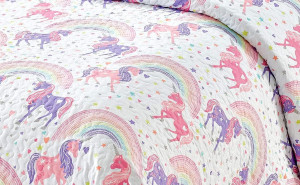 Kids Zone Collection Bedspread Coverlet Kids/Teens...