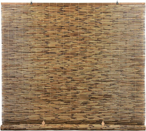 Radiance Cord Free, Roll-up Reed Shade, Cocoa, 60"...
