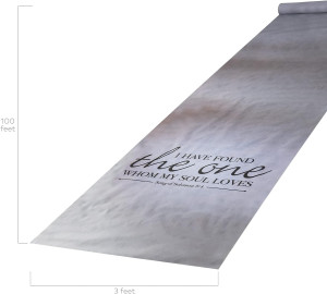 Song of Solomon Aisle Runner