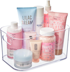 STORi Bliss 10" x 6" Open Compartment Clear Plasti...
