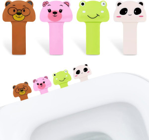 VIKROM 4Pcs Toilet Seat Lid Lifter Tool Toilet Sea...