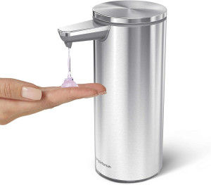 simplehuman 9 oz. Touch-Free Rechargeable Sensor L...