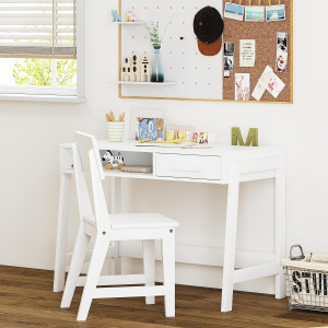 UTEX Kids Desk and Chair Set, Study Desk for Kids...