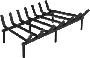 SINGLYFIRE Fireplace Grate 24 inch Heavy Duty Soli...