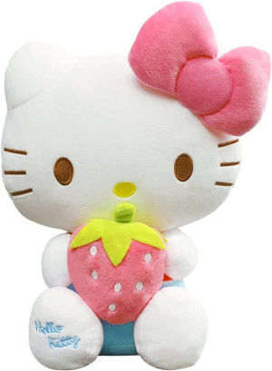 Hello Kitty Plush Toys, Cute Cat Pillow Plush, Sof...