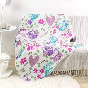 ABREEZE Coverlet Quilt Bedspread Throw Blanket for...