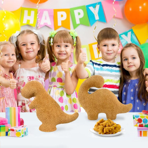 Dino Nuggets Pillow Plush is Funny Gifts, Dinosaur...