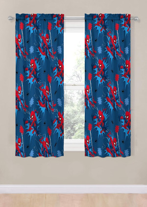 Jay Franco Kids Window Drapes - 4 Piece Curtain Se...