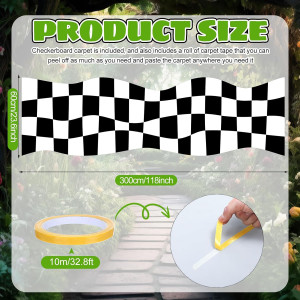 Preboun Wonderland Runner Carpet Decoration 118 x...