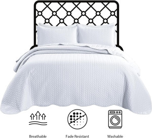 IR Imperial Rooms Queen Quilt Bedding Set Size (90...