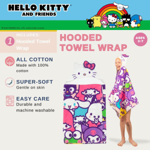 Hello Kitty & Friends Kids Super Soft Bath/Pool/Be...