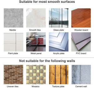 YYST Type A Self Adhesive Curtain Rod No Drilling...