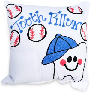 Bunnies and Bows Tooth Fairy Pillow with Tooth Fai...