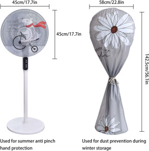 Waterproof Fan Dust Cover & Child Proof Fan Cover,...