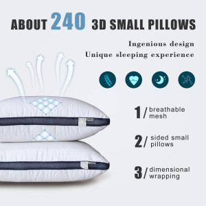 Pillows for Sleeping (2-Pack), Luxury Hotel Pillow...