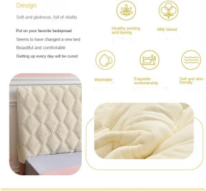EFELIM Velvet Headboard Cover for Full Queen Cal K...