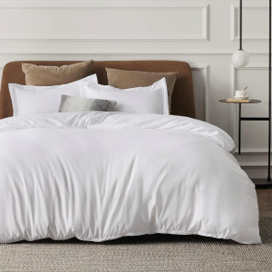 Bedsure Duvet Cover Oversized Queen Size - Soft Do...