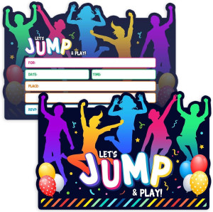 Simimi art Bounce House or Jumping Party Invitatio...