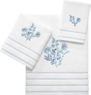 IZOD - Fingertip Towels, Soft & Absorbent Cotton,...