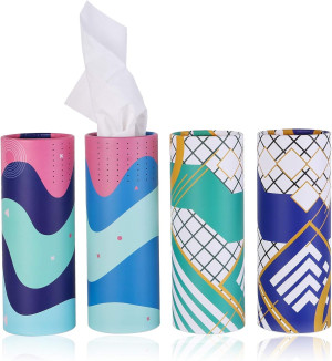 Car Tissue Holder with Facial Tissue Bulk, Car Tis...