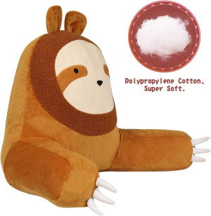 Yoweenton Lovely Sloth Back Pillows for Sitting in...