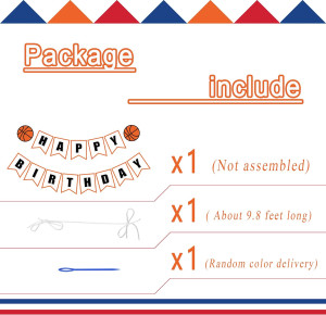 Basketball Birthday Banner | Basketball Theme Happ...