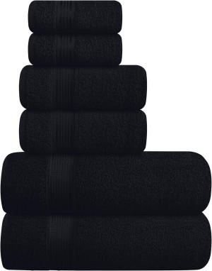 Belizzi Home Ultra Soft 6 Pack Cotton Towel Set, C...