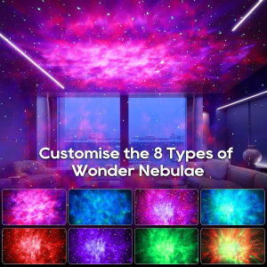 Astronaut Galaxy Projector，Night Light for Kids，...