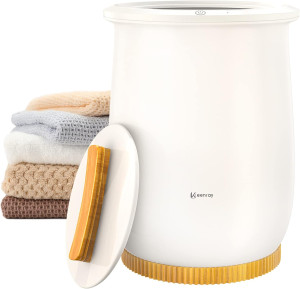 Towel Warmers for Bathroom, Bucket-Style Towel War...