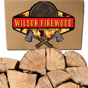 Wilson Cherry Split Firewood - Seasoned Natural Ki...