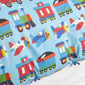 Wildkin Kids 100% Cotton Full Duvet Covers for Boy...