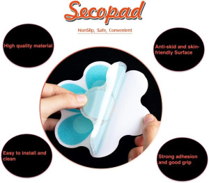 Original Non Slip Bathtub Stickers, 20 PCS Shower...